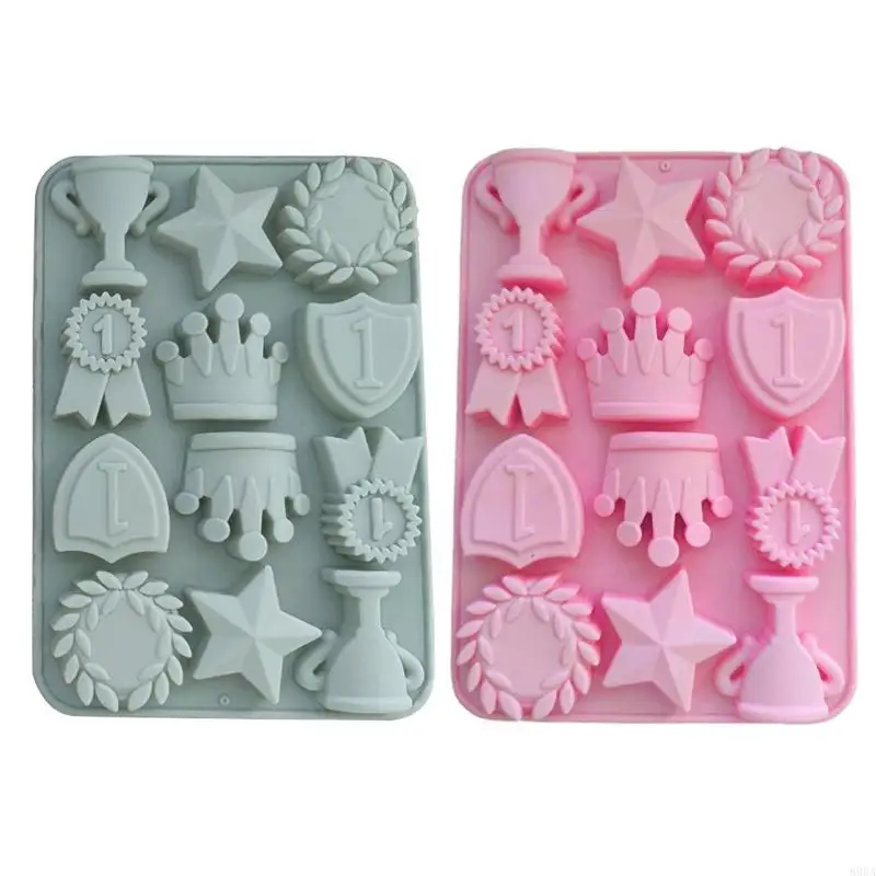 896A Silicone Craft Mold 3D Fondant Soap Chocolate Candy Molds DIY