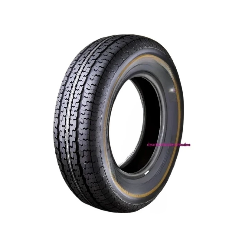 

Set 4 Trailer Tires ST205/75R15 205 75 15 8-Ply Load Range D Steel Belted Radial w/Featured Side Scuff Guard 8mm