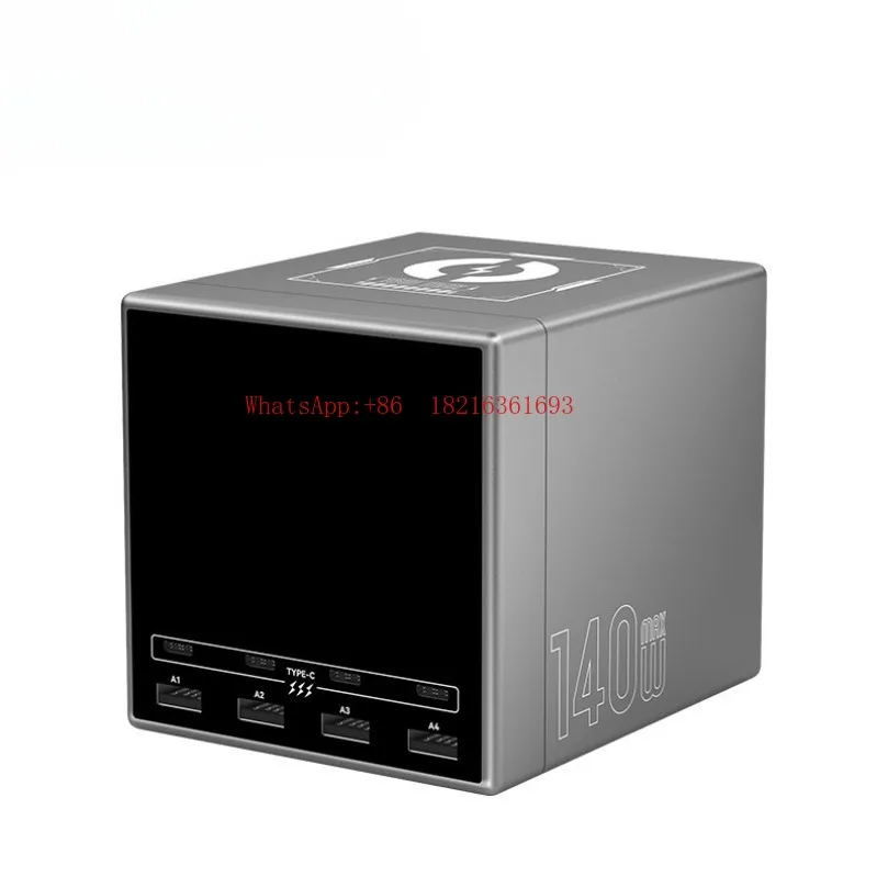 U1 desktop charging station, multi-port USB charger 140W power factory direct sales