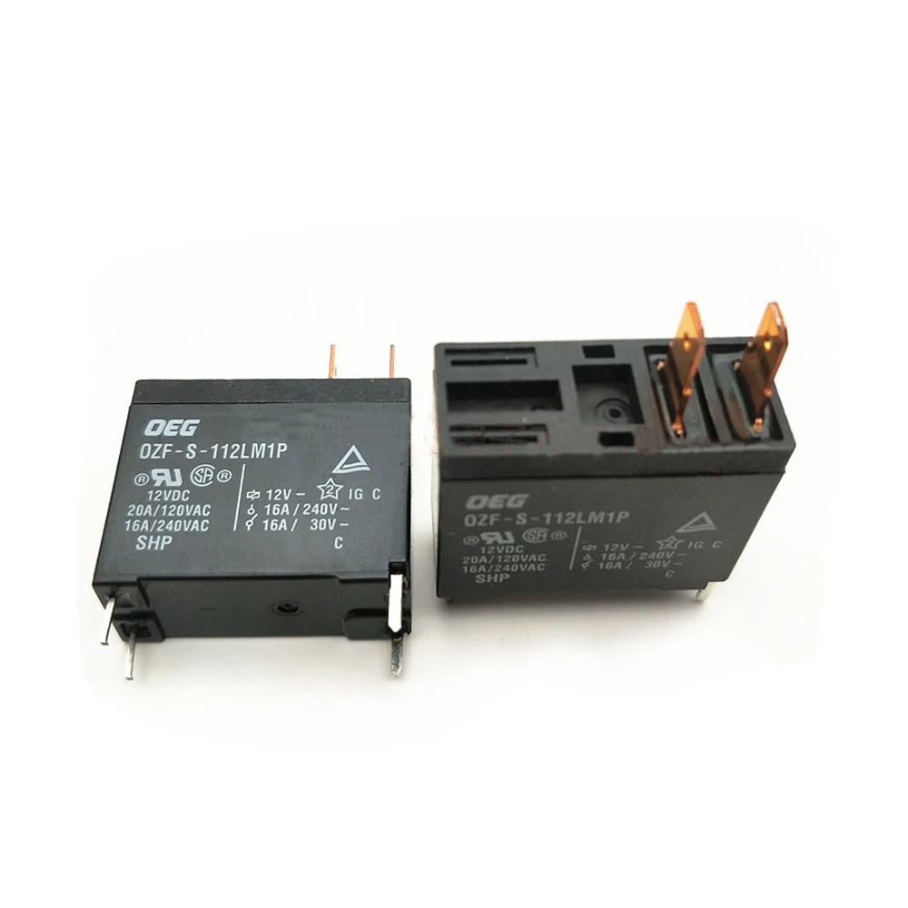 3PCS  100%Original New  Relay OZF-S-112LM1P  12VDC    OZF-S-112LM1P-12V  OZF S 112LM1P  12V 16A 4PIN