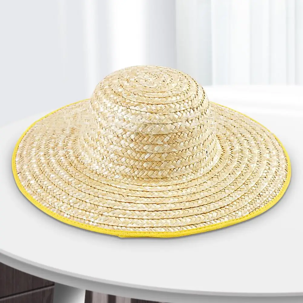 Fisherman\'s Cap Straw Hat Breathable Big brimmed Convenient Anti UV Sunproof Sunshade Hat for Fishing Sun Accessories