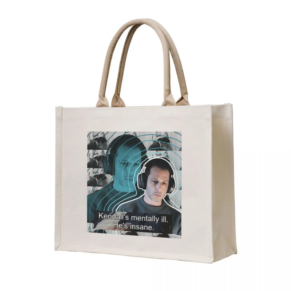 

Kendall's mentally ill Tote Bag shopping bags foldable Shopper bag Women's beach bags