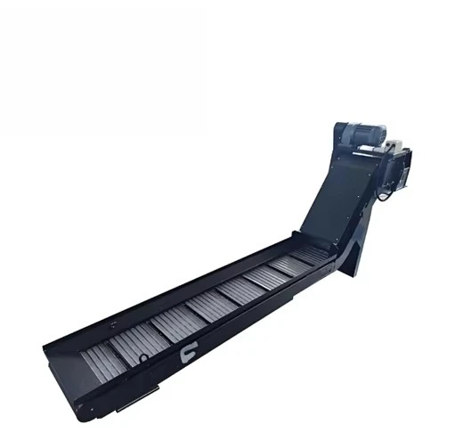 

CNC Assembly Line Chip Conveyor with Hinged Belt Chain Plate