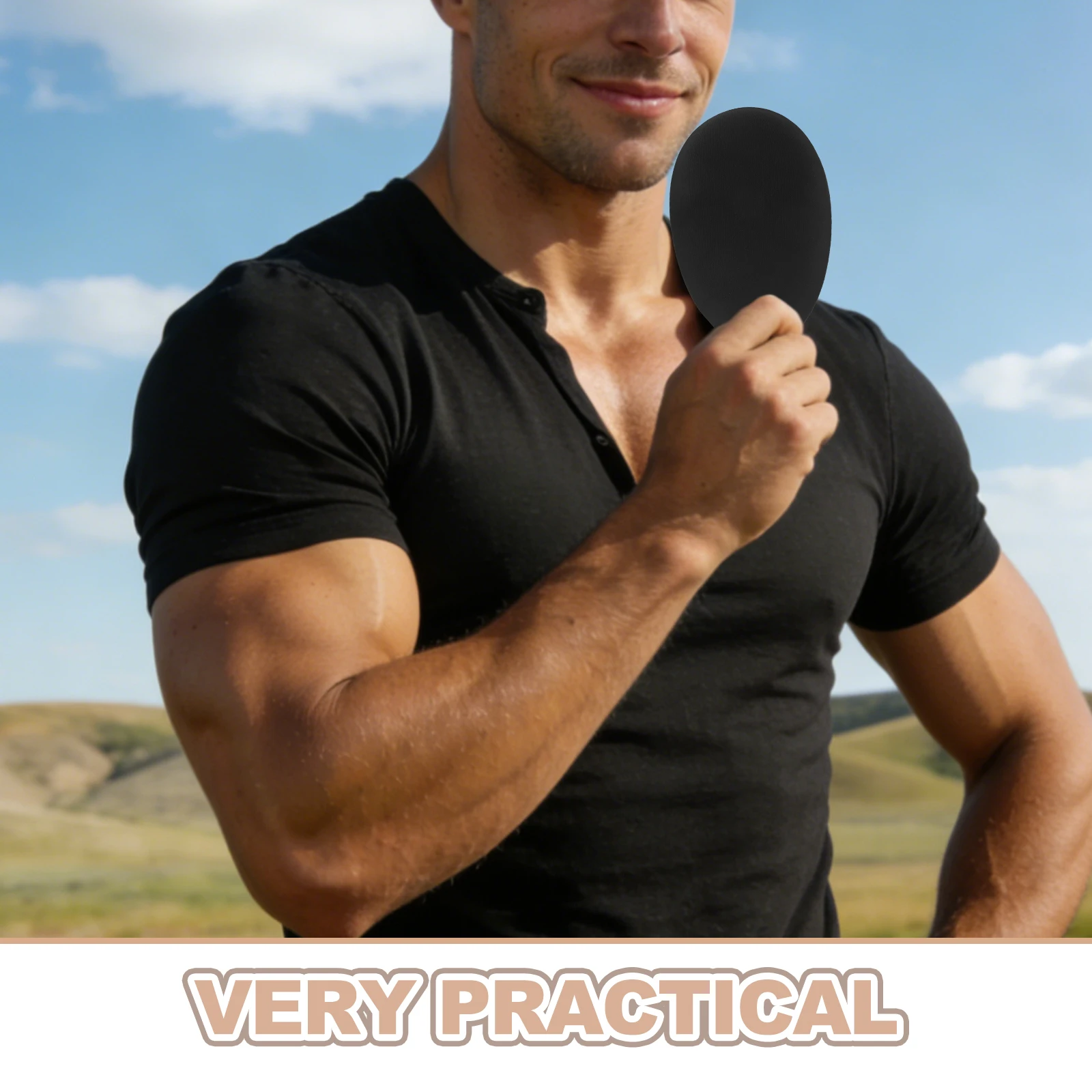 'S Fake Muscle Chest Pads Self Adhesive Silicone Inserts For Invisible Chest Reusable Push Up Padding For