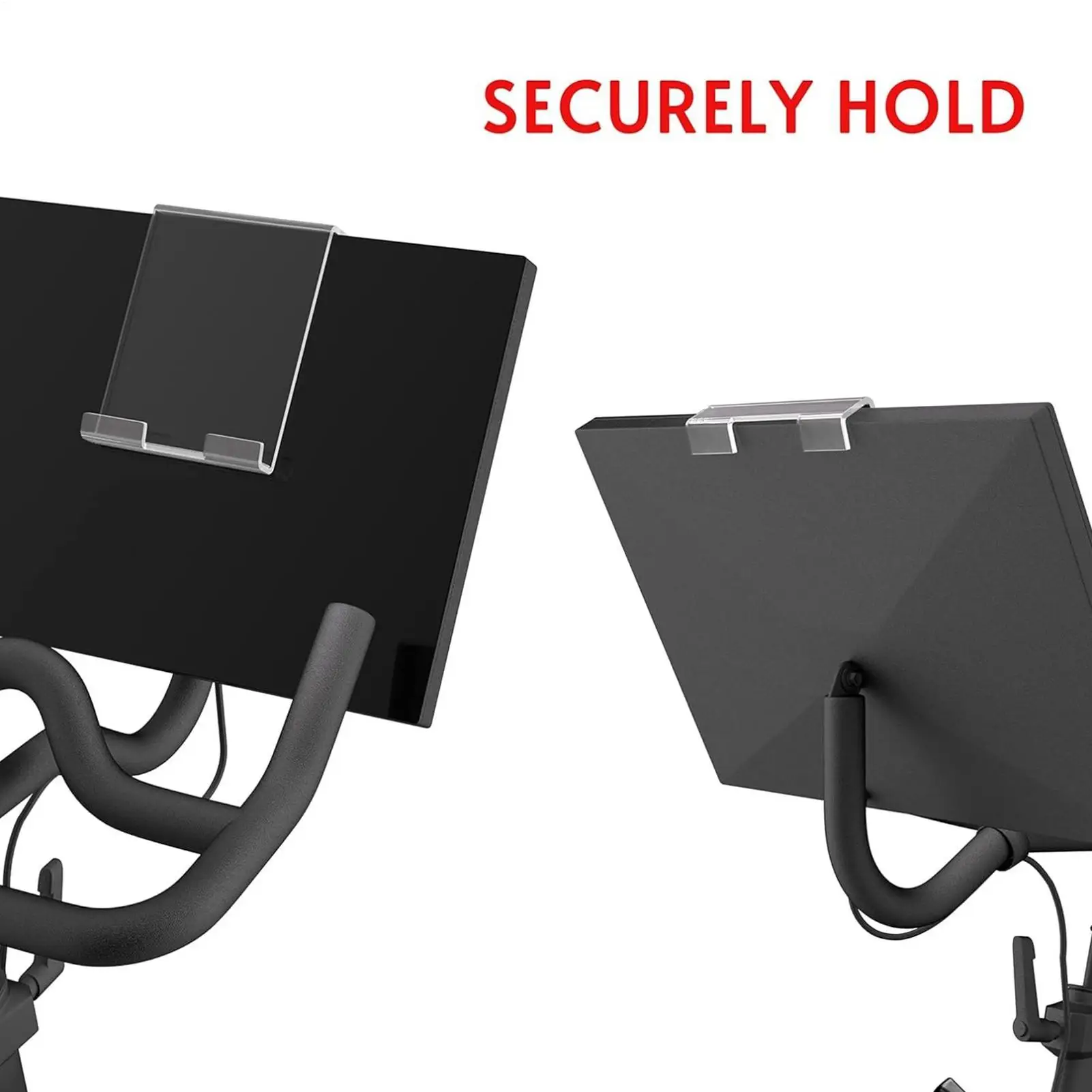 Durable Treadmill Reading Rack Book Holder Tablet Stand Frame Acrylic Ebook Support Part Accessories Gym Equipment