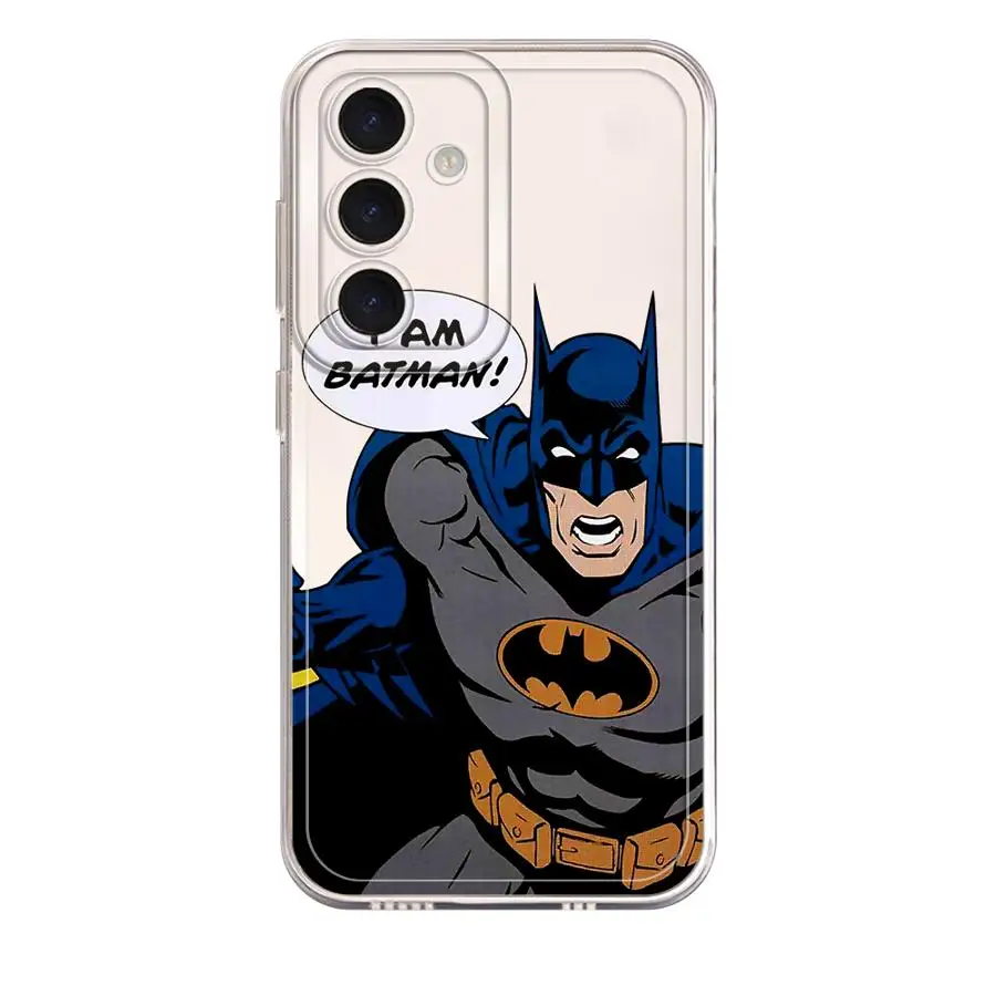 Cartoon B-bat-man Phone case for Samsung Galaxy A02 A03 e Core A04 A05 A06 A10 A20 A21s A30 A31 A50 A51 A71 A72 A73 A16