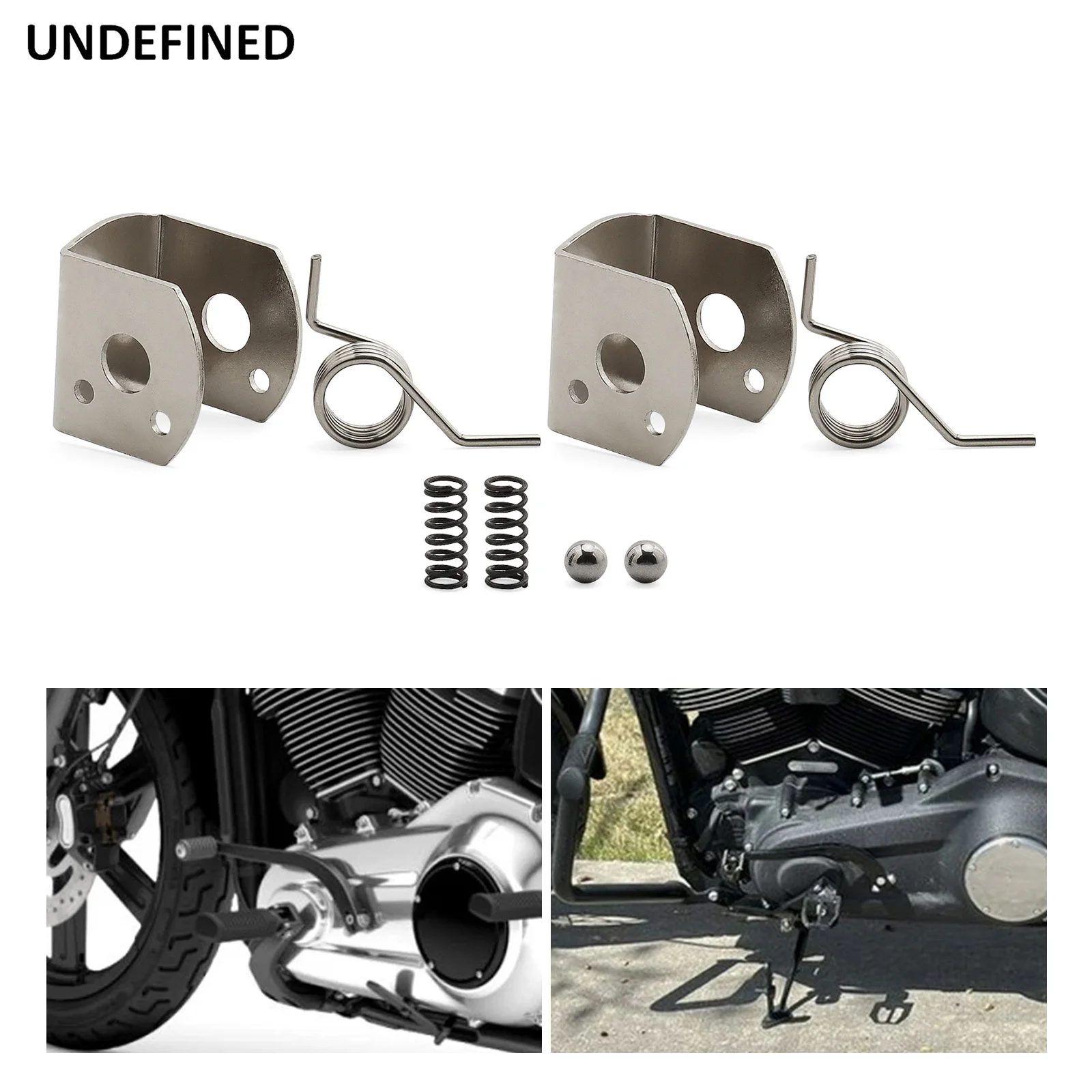 Footpeg Mounting Hardware For Softail Sport Glide FLSB Fat Bob Street Bob Standard FXST Replace OEM Part NO.1620-1840 view 4