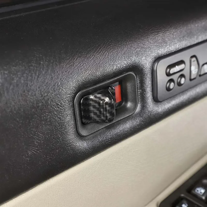 For Hummer H2 2003-2007 ABS Car Central Control Dashboard Navigation Panel Sticker Full Set Interior Decoration Trim Kit - Image 4