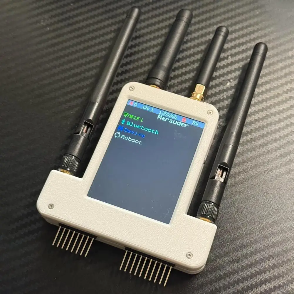 Scheda di espansione 4 in 1 Schermo da 2,8 pollici + 433 m Rf + Esp32s2 + Modulo GPS per modulo esterno Flipper Zero per analisi di segnali/dati