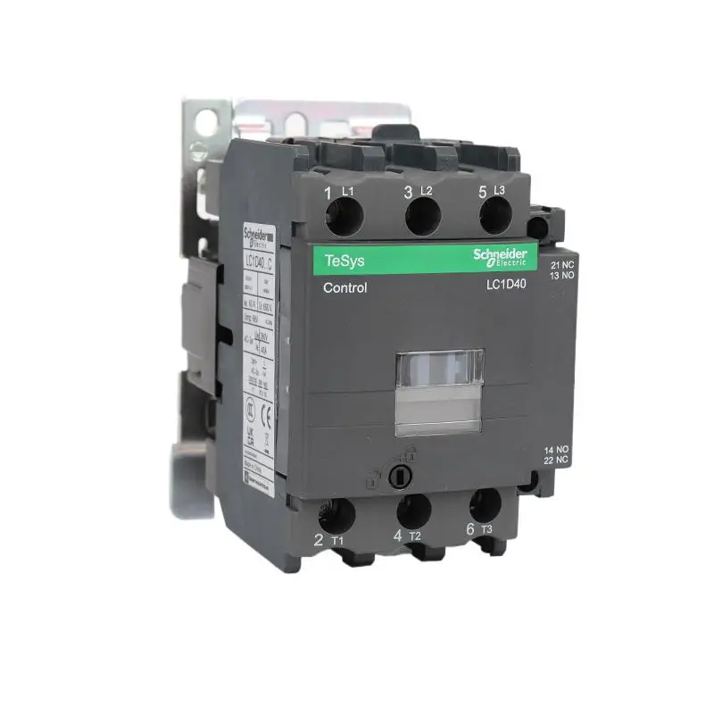 New black Schneider version Three-pole AC Contactor LC1D40 LC1D50 LC1D65 B7C F7C Q7C M7C 24V 48V 110V 220V 380V