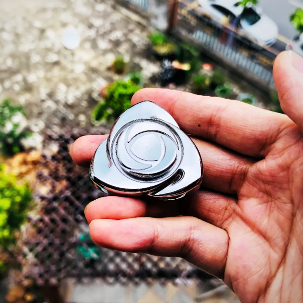 Kinetics Asia Pacifi EDC Rose Fidget Spinner Stainless Steel Fidget Toys For Adults Original Designs Anxiety Relief Gadgets