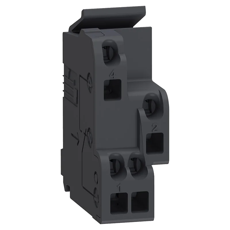 New molded case circuit breaker accessory auxiliary contact module one normally open one normally closed 29450