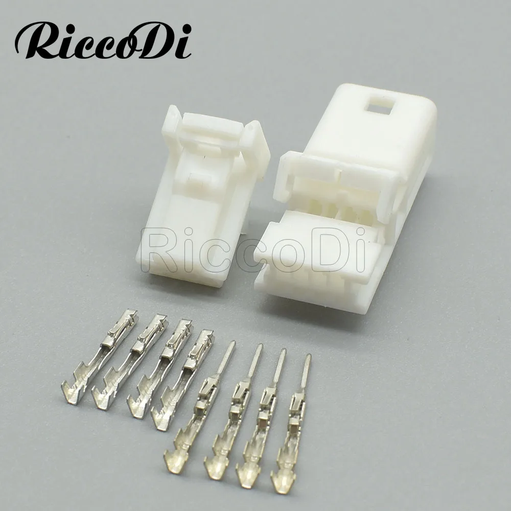 1-20Sets 2 Pin Male Female 1473672-1 Connector Plug Housing Female Crimp 1123343-1 DJ7049-0.7-21 Connector For Car 22011-4Y