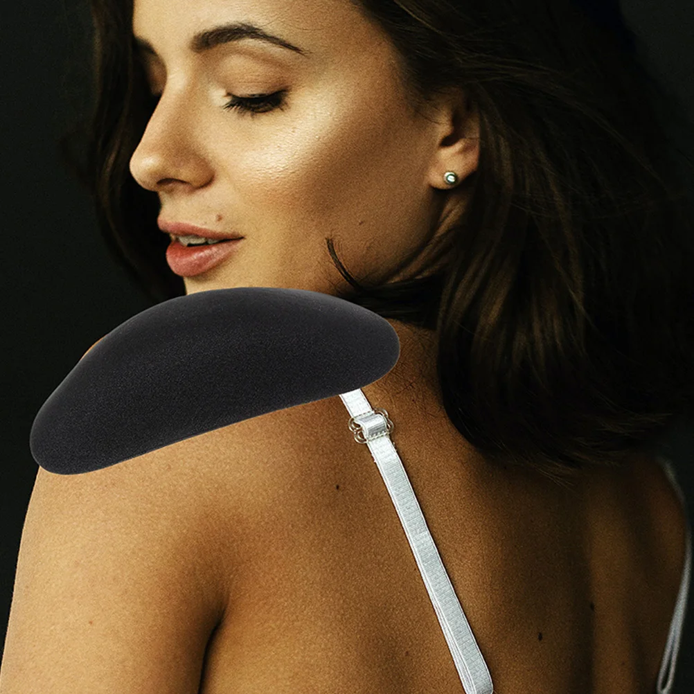 

25 Pair Shoulder Pads Sponge Non Slip Women Dress Skirt Suit Coat Silicone Heating Support Reusable Clothes Supply