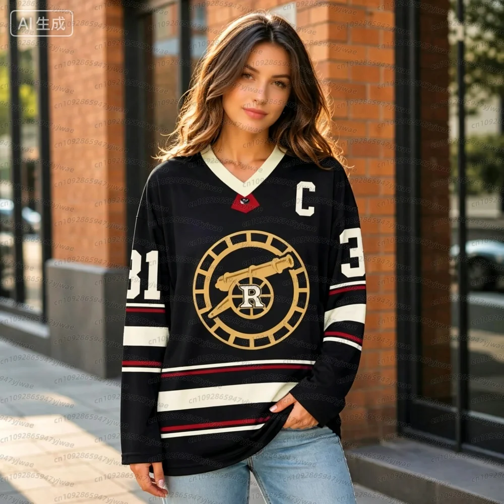 2026 mens women Heated Rivalry Hockey Jersey Long Sleeves Tee Men's Women Rozanov HOLLANDER v-neck T-shirt Unisex Tops Pullovers