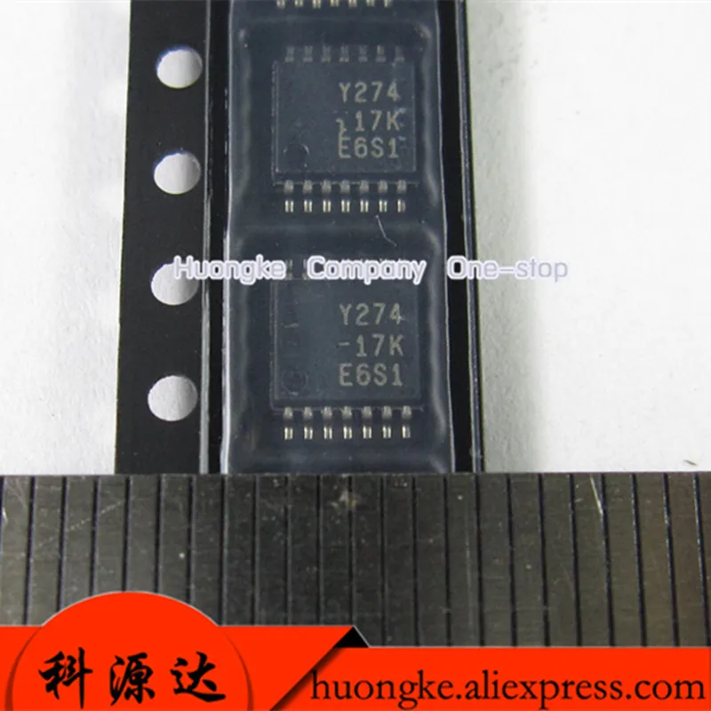10PCS /LOT TLC274IPWRG4 TLC274 Y274 TSSOP14 In Stock