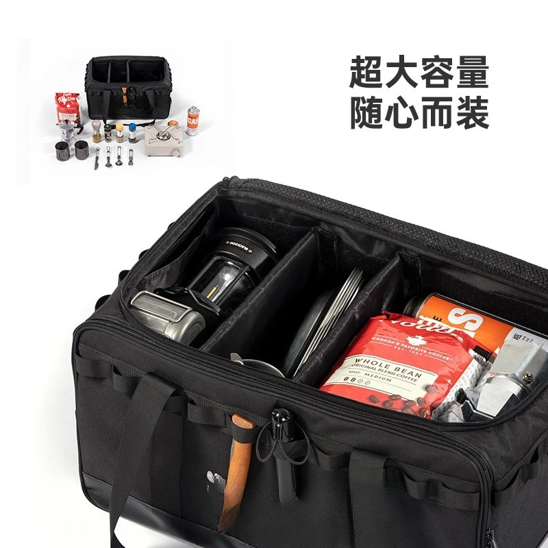 Blackdog Black Dog Camping Storage Bag Equipment Classification Sundries Portable Large Capacity Outdoor Storage Bag Toolkit