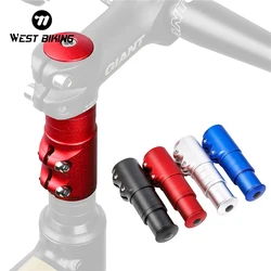 WEST BIKING Bicycle Stem Increased Control Tube Aluminum Alloy Extend Cycling Bike Handlebar Heighten Front Fork Bike Accessorie