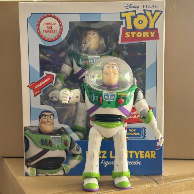 Original Buzz Lightyear Toy Story Spanish Language Wings Super