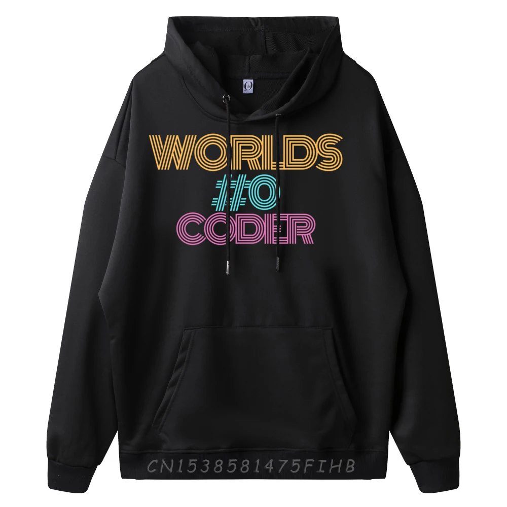 Nummer 0 Coder The World Is Best Programmierer Computer 3D-gedruckter Pullover Hoodies Unisex Herren Polyesterpullover England-Stil