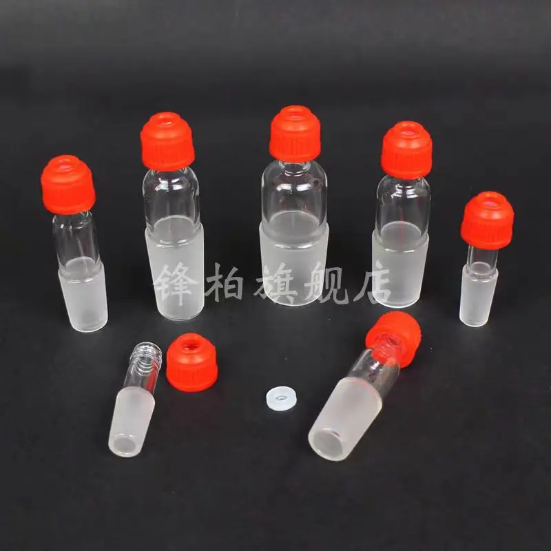 1PC Laboratory spiral thermometer sleeve glass grinding sleeve 14 19 24 29 35 # grinding plug standard hole hollow plug