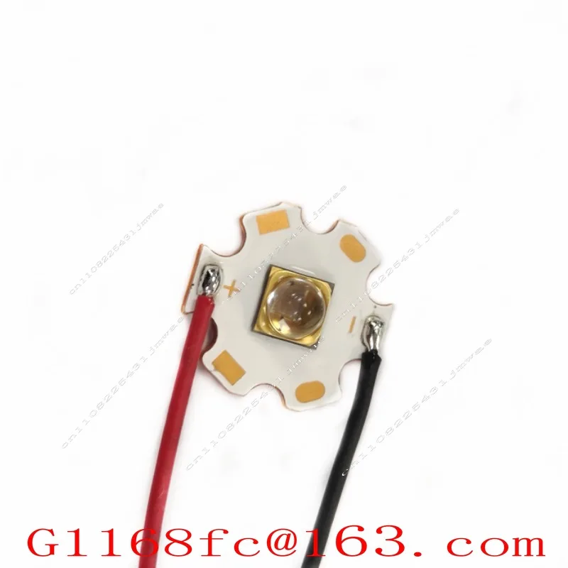 5PCS  Light Emitting Diode 255nm 254nm Deep UV Light Emitting Diode 3w 255nm 260nm UV Light Emitting Diode