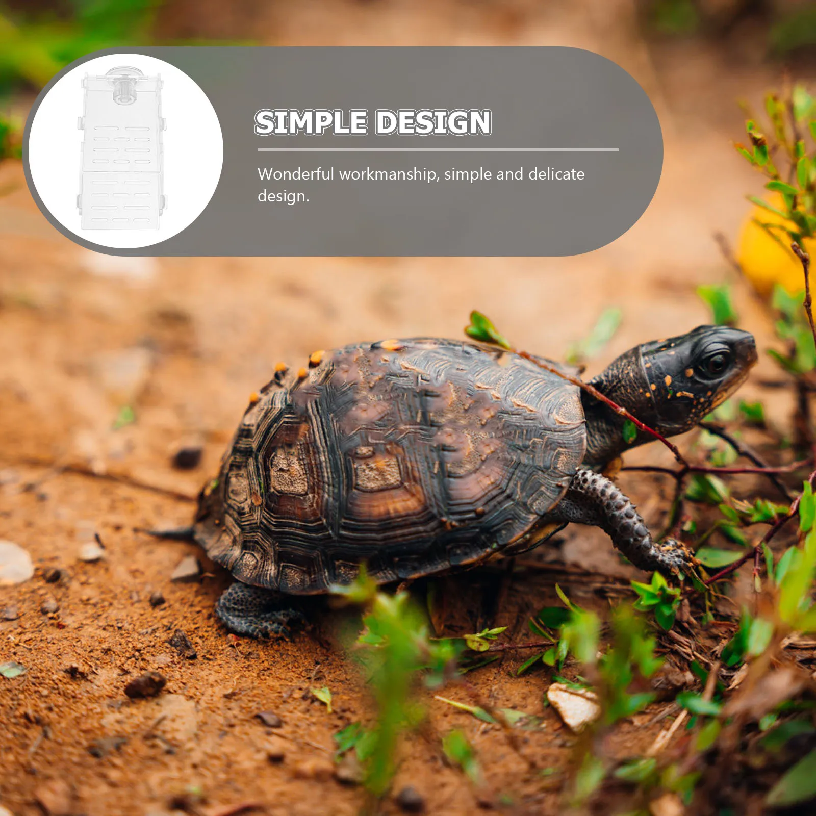 

Turtle Basking Platform Plastic Habitat Climbing Terrarium Aquarium Leaf Supplies Decorative Pet Accessories