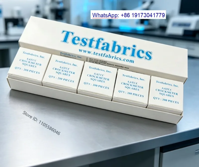 AATCC friction cloth, dry and wet friction test cloth for color fastness tester, color fastness test cloth