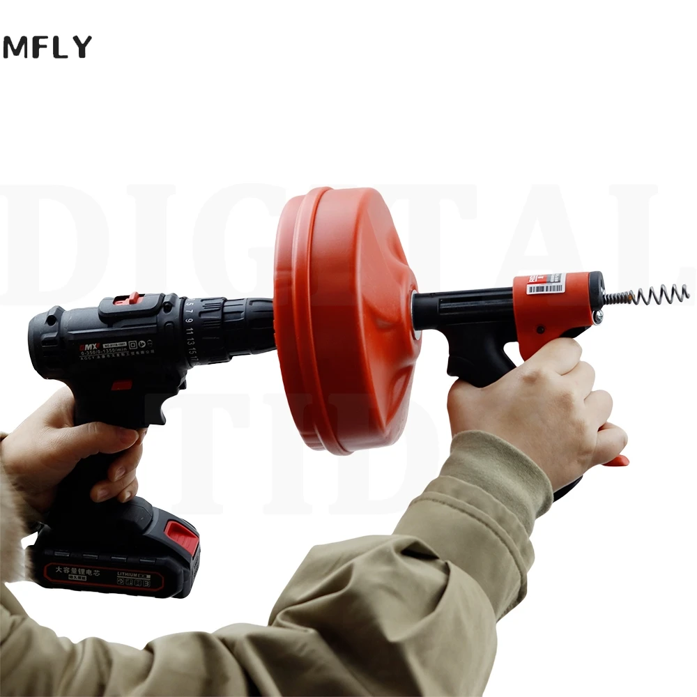 

Toilet kitchen toilet dredge sewer dredge artifact / household hand pipe machine / sewer blockage tool / channel dredge