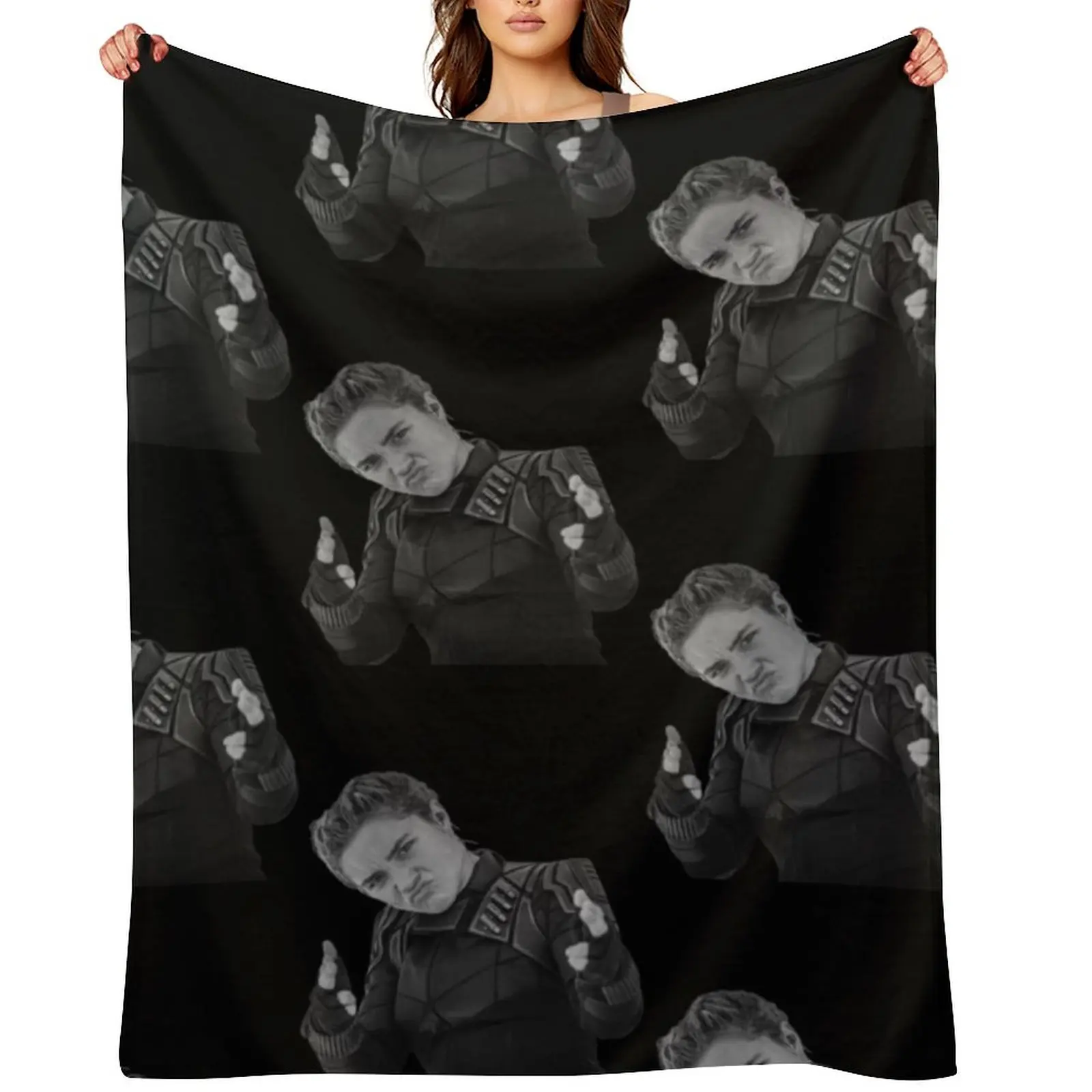 

Florence Pugh Throw Blanket Camping Beach cosplay anime Decorative Beds Blankets