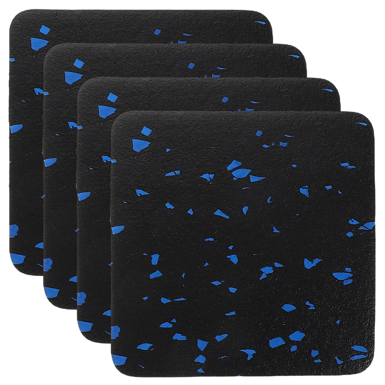 

4PCS Treadmill Cushion Mat Thickened Noise Reduction Pad for Equipment Bike Trainer Machine Floor Protector