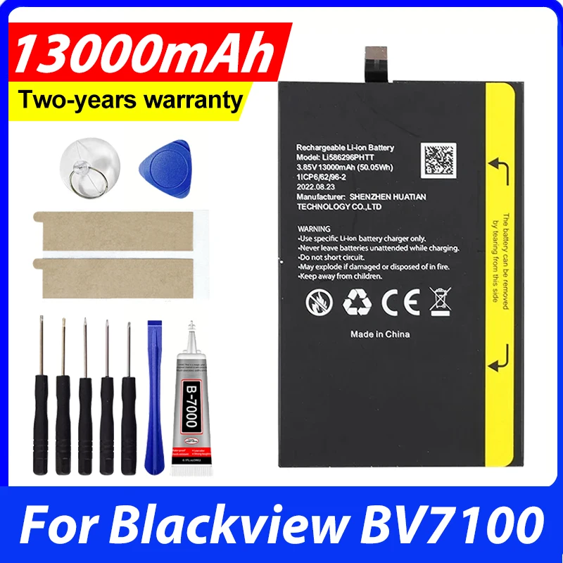 New Battery For Blackview BV7100 BV7200 BV8800 BL8800 Pro BV8900 Pro S80 Mobile Phone Bateria With Tools view 3