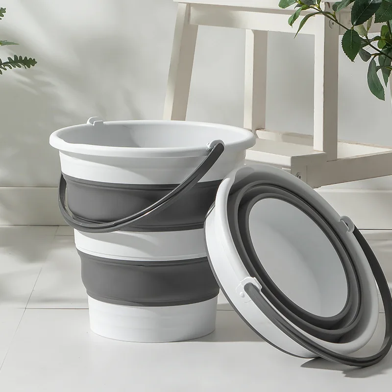 

Складное ведро на 15 литров, бытовая утварь для чистки, кемпинг, автомобильное портативное ведро для мойки автомобиля, рыболовное ведро, удобное хранение