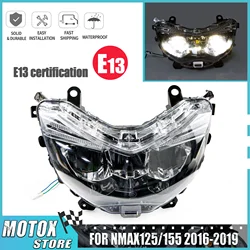 Fit for Yamaha NMAX155 NMAX125 NMAX 125 155 Motorcycle HeadLight Assembly Headlamp Head Light 2016 - 2018 2017