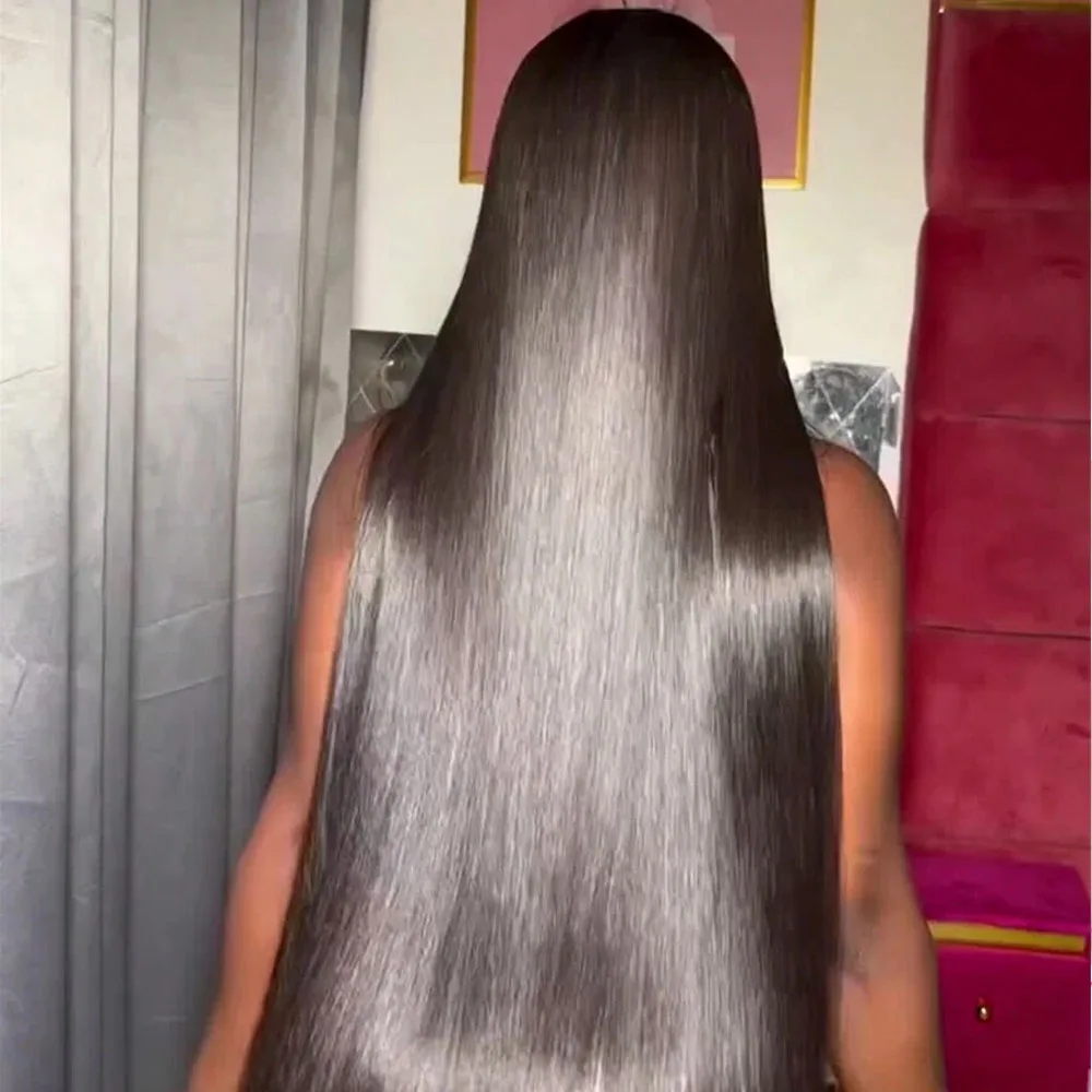 250% الكثافة 13X4 HD الدانتيل شعر مستعار أمامي مستقيم الدانتيل الجبهة الباروكات شعر الإنسان 100% البرازيلي باروكة من شعر طبيعي طبيعي 13X4 5x5 غلويليس #1