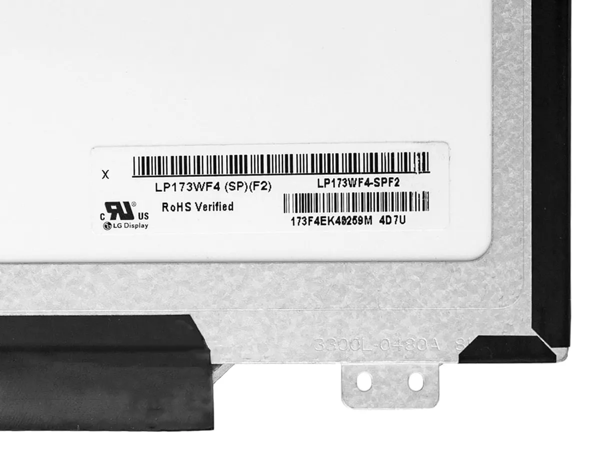 17.3" Matrix Panel LP173WF4-SPF2 Fit LP173WF4-SPF1 LP173WF4-SPF4 IPS 1920x1080 EDP 30Pin FHD Laptop LCD Screen Replacement