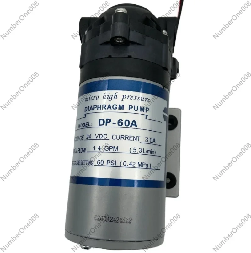

DP-60 Mini Diaphragm Pump 12V 24V DC Self Priming Booster Pump for Beauty Instrument High Pressure Water Pump