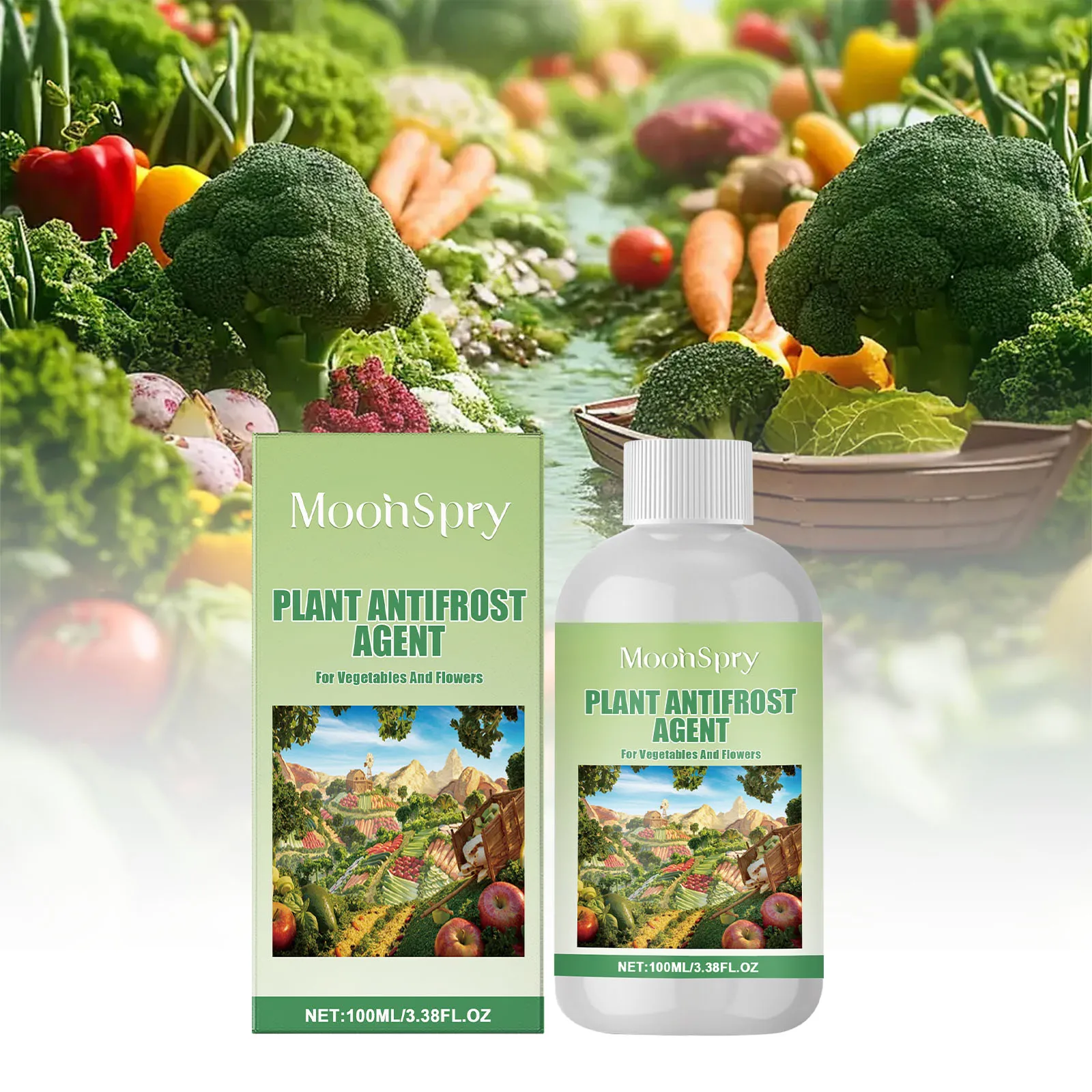 Anticongelante Universal para Plantas - Protector Frío Resistente para Árboles Frutales Verduras Flores Invierno