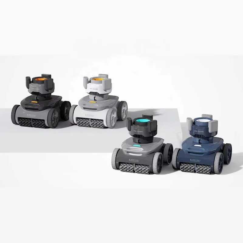 

Purily Automatic Pool Cleaner Cordless Wifi Remote Control Wall Climbing Swimming Pool Cleaning with Accessories