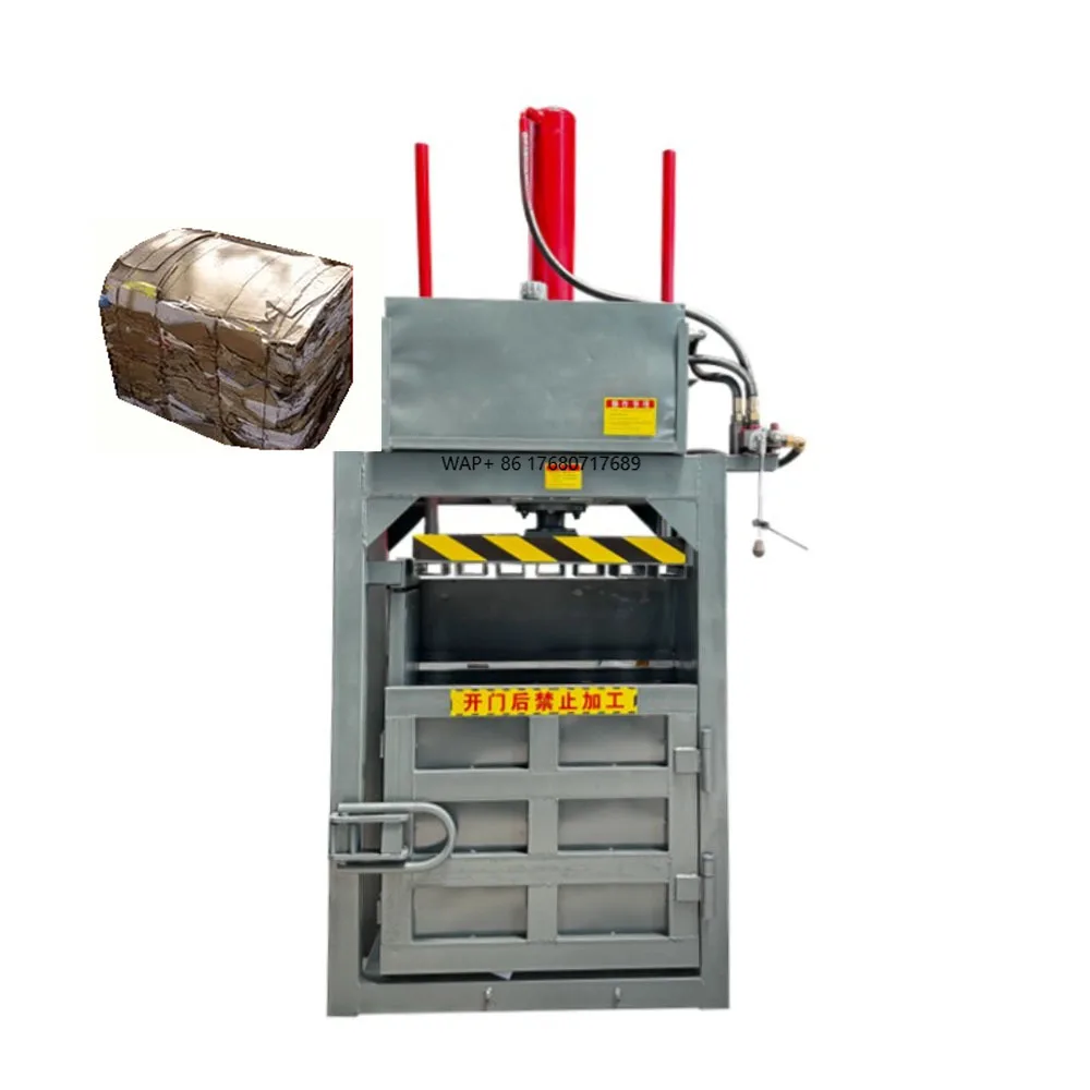 

Multi Functional Customizable Small Vertical Hydraulic Baler Strapping Machine