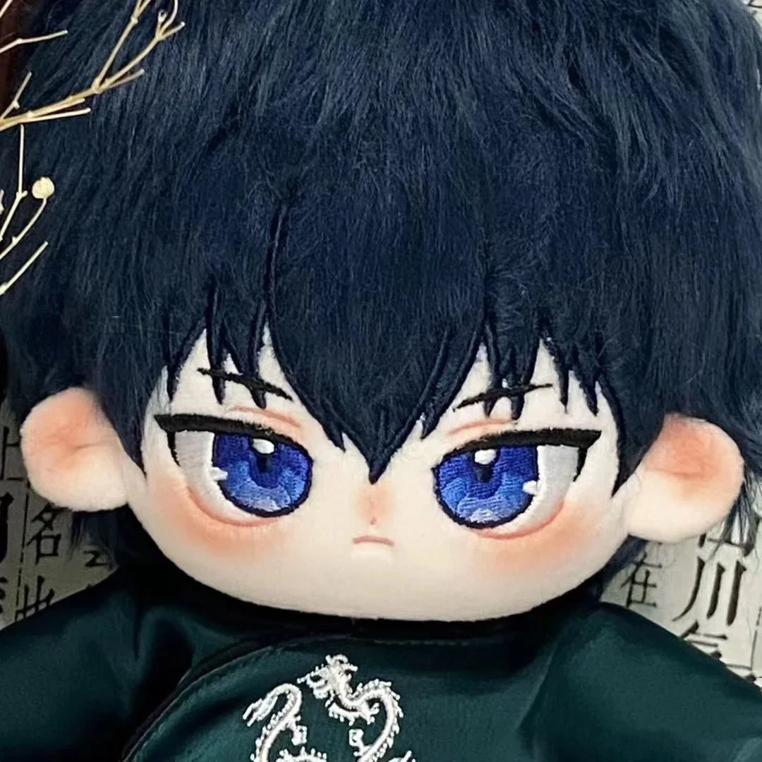 

20cm Isagi Yoichi Anime Blue Lock Plushie Toys Handsome Boy Cosplasy Cotton Doll Body Anime Dress Up Figures Xmas Gift for Kids