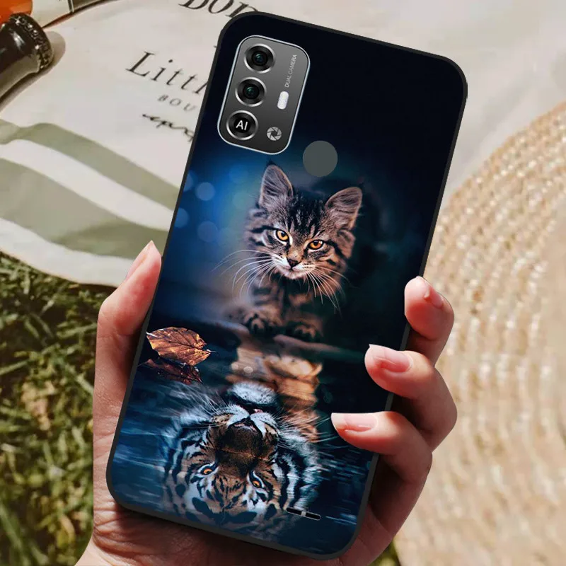 For ZTE Blade A53 Pro Case Shockproof Flower Back Cover For ZTE Blade A53 Pro astronaut Soft Silicone Phone Fundas Bumper A53Pro