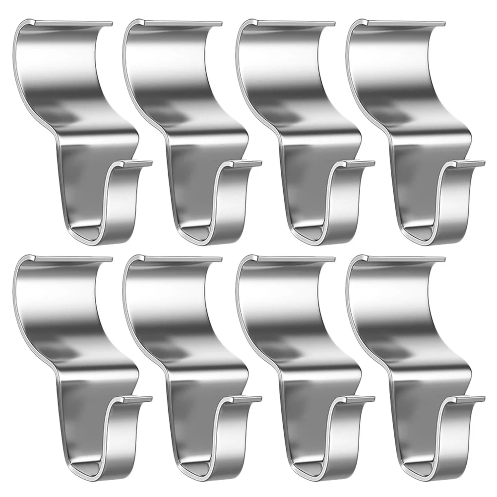 Punch Free Vinyl Siding Hook Stainless Steel Siding Clip Hook Security Camera Wreath Wall Hanging No Drilling Needed Hanger