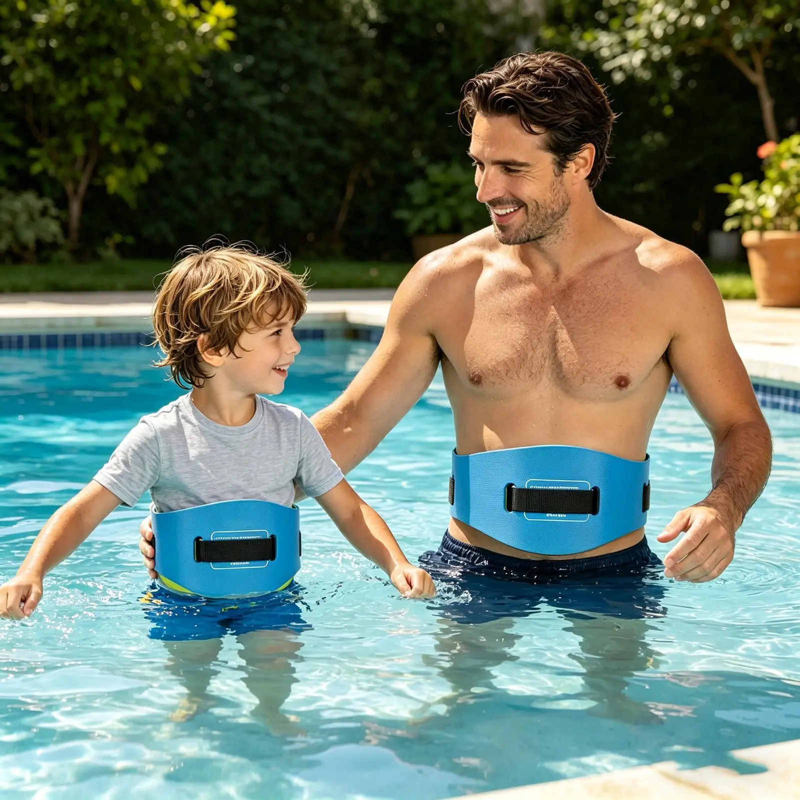 Floating Swim Belt Swimming Board Adjustable Flotation Training Waist Band Portable Carrying Swimming Parts For Fitness Beach