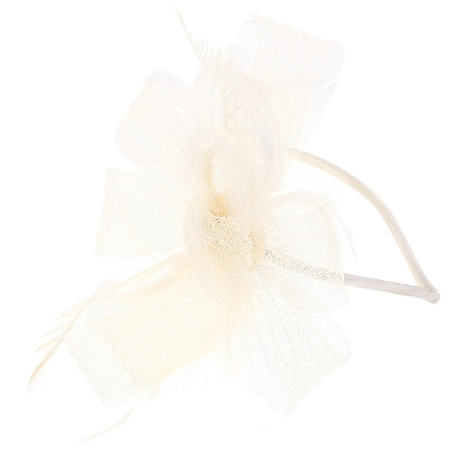 

Retro Small Hats Wedding Bride Hat Light Weight Comfortable Women Fascinators Tea Party Headband Banquet Headdress Hair