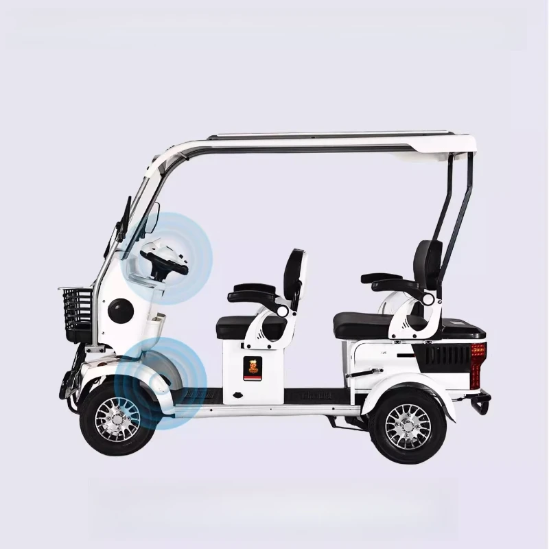 

Electric four-wheeler household elderly scooter, scenic sightseeing car