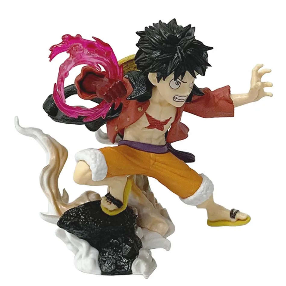 Hot sold One Piece The Island Of Ghosts Battle Series Ryou Luffy Figure Anime Periphery Cool Model Toys Desktop Ornaments Gifts