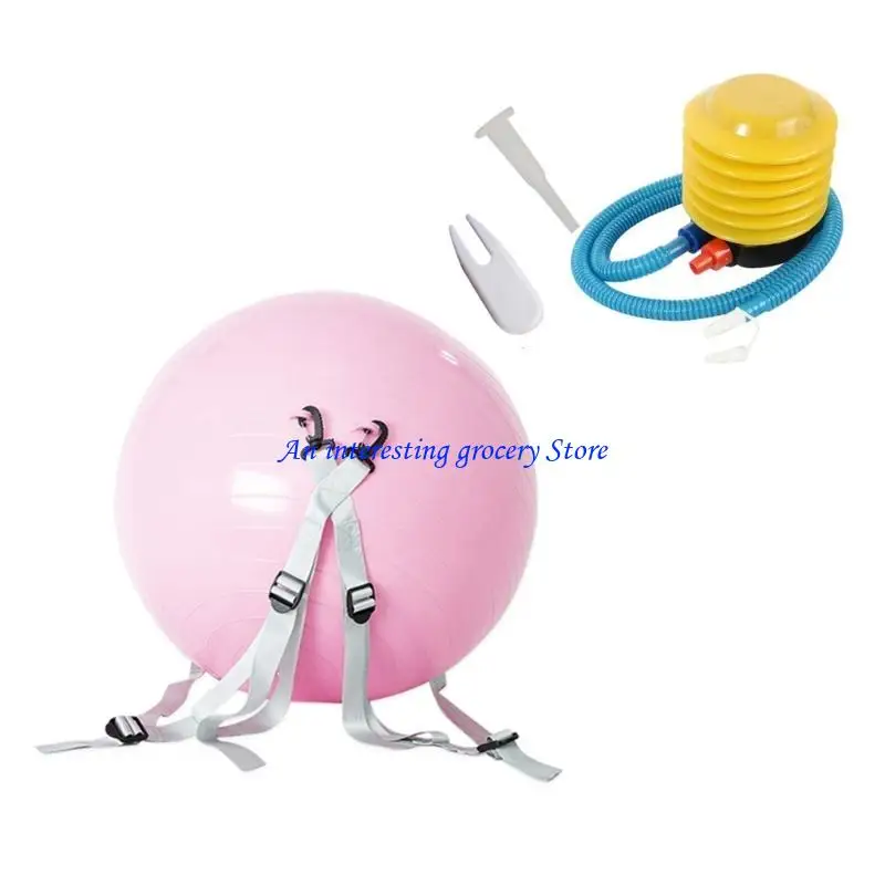652D Somersaults Auxiliaries Ball with Shoulder Belt Training Ball Childrens Adult NonSlip Yoga Balances Ball
