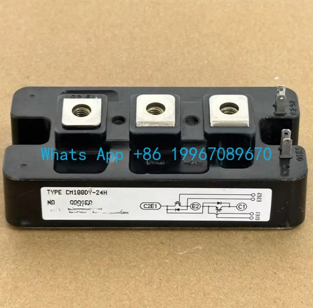 

Used CM100DY-24H 100A1200V IGBT frequency converter module