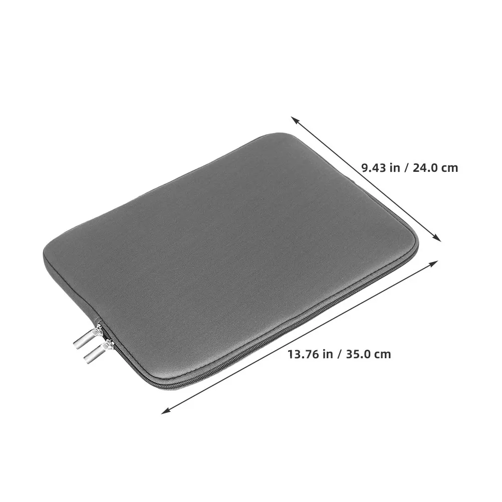 2Pcs Laptop Sleeve Protective Case Lightweight Shockproof Compatible for 13 Inch Laptop Tablet Padded Carrying Bag Computer